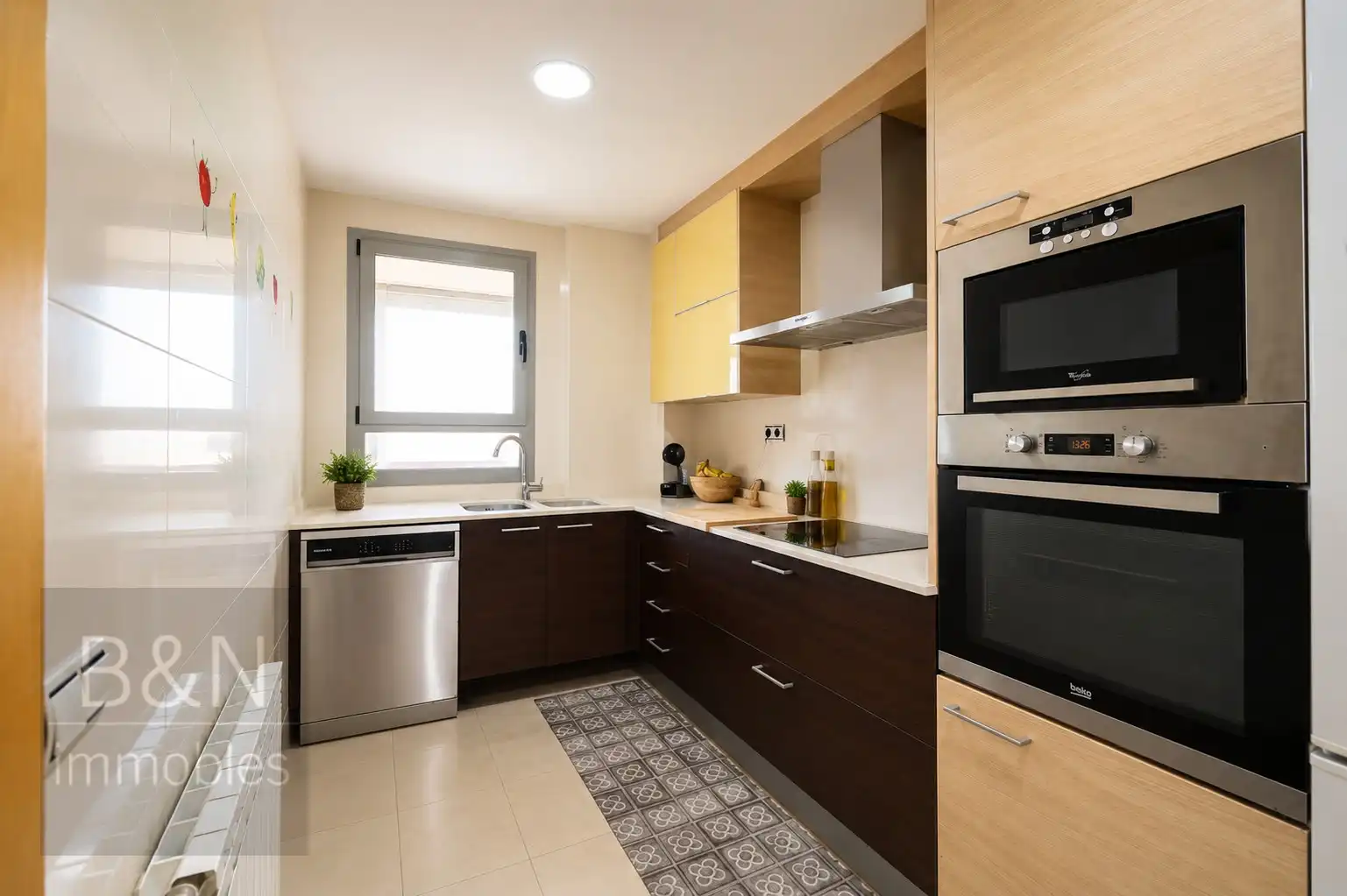 Kitchen of Flat for sale in Terrassa  with Air Conditioner, Heating and Terrace