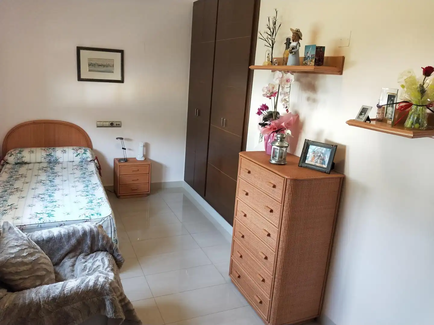 Schlafzimmer von Haus oder Chalet zum Verkauf in Cunit mit Klimaanlage, Heizung und Privatgarten