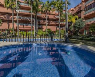 Swimming pool of Attic for sale in Estepona  with Air Conditioner and Terrace