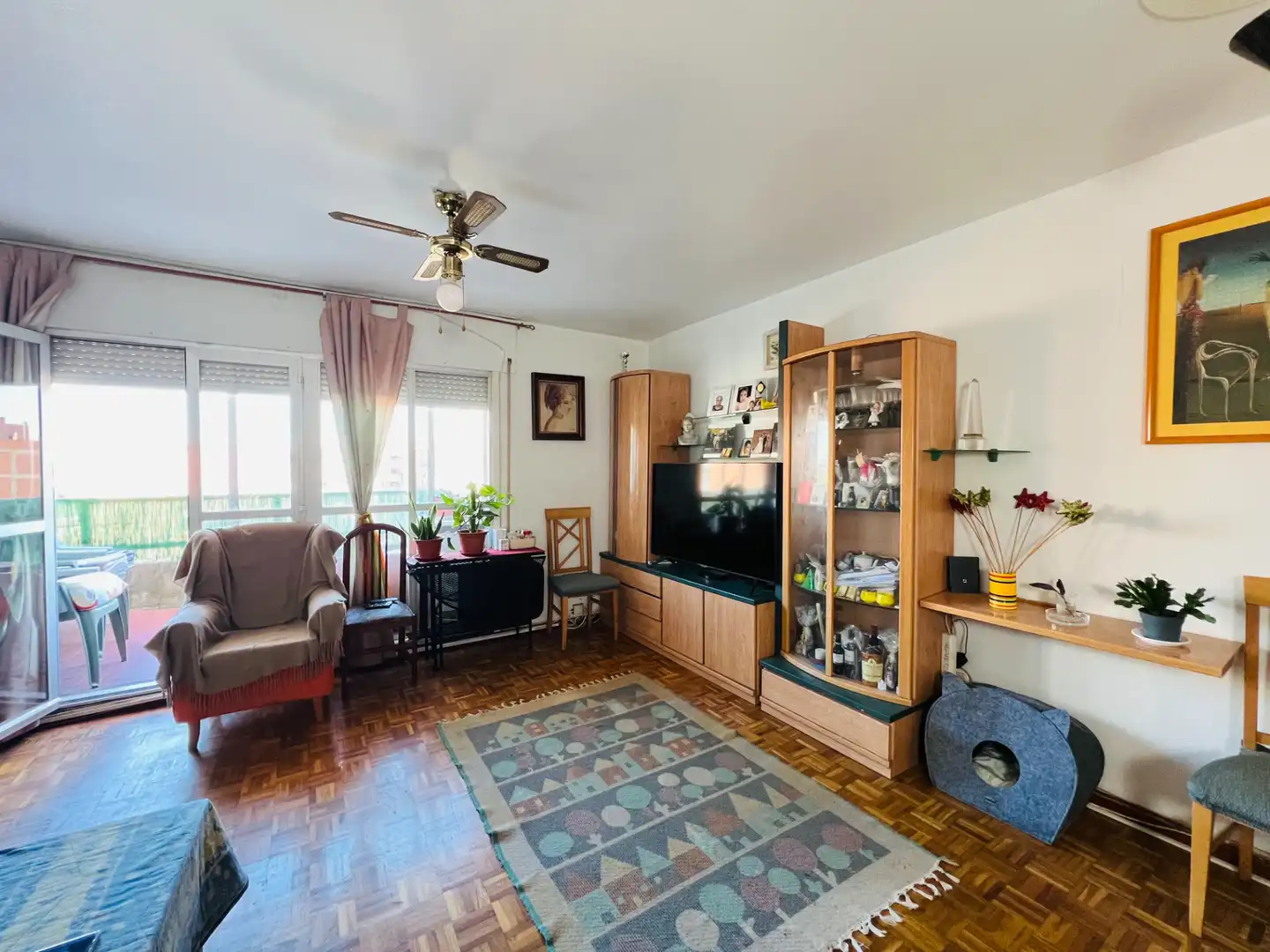 Sala de estar de Piso en venta en Zaragoza con Calefacción, Terraza y Trastero