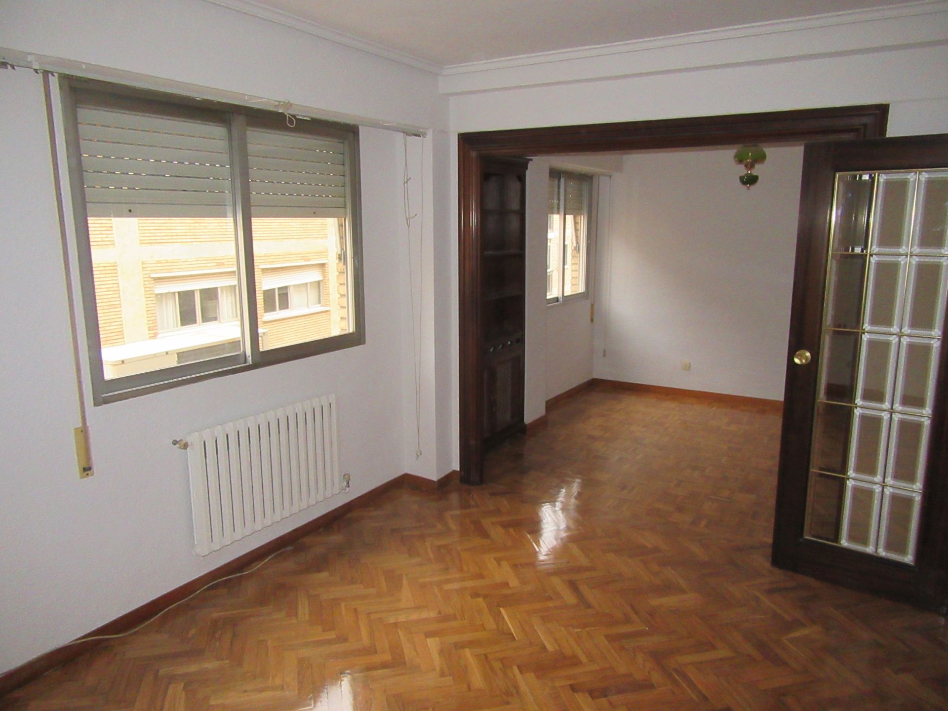Bedroom of Flat to rent in  Zaragoza Capital  with Air Conditioner, Heating and Parquet flooring
