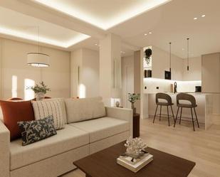 Living room of Flat for sale in  Madrid Capital  with Air Conditioner, Heating and Private garden