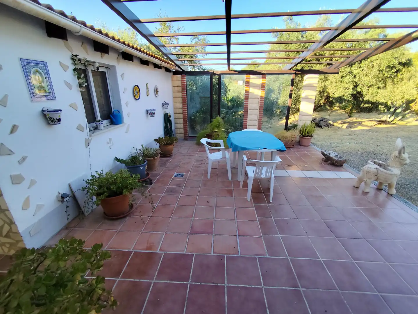 Jardí de Finca rústica en venda en Coín amb Aire condicionat, Jardí privat i Terrassa
