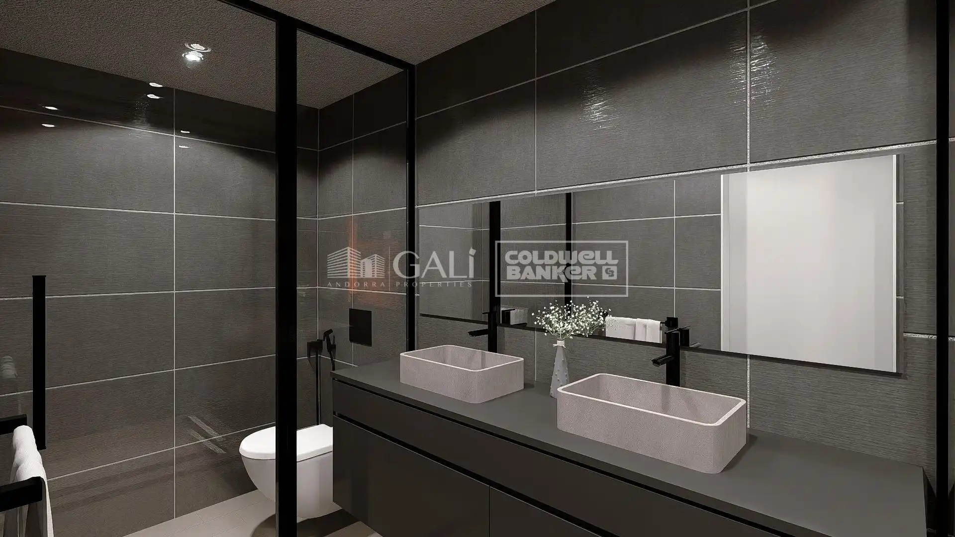 Baño de Casa o chalet en venta en Montferrer i Castellbò con Aire acondicionado, Calefacción y Jardín privado