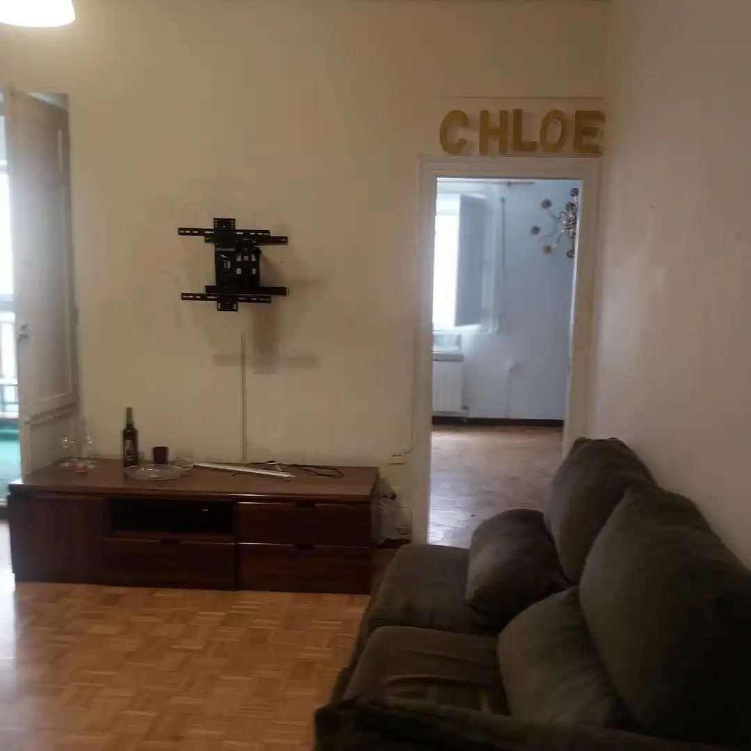 Sala de estar de Piso en venta en Valladolid con Calefacción, Parquet y Terraza