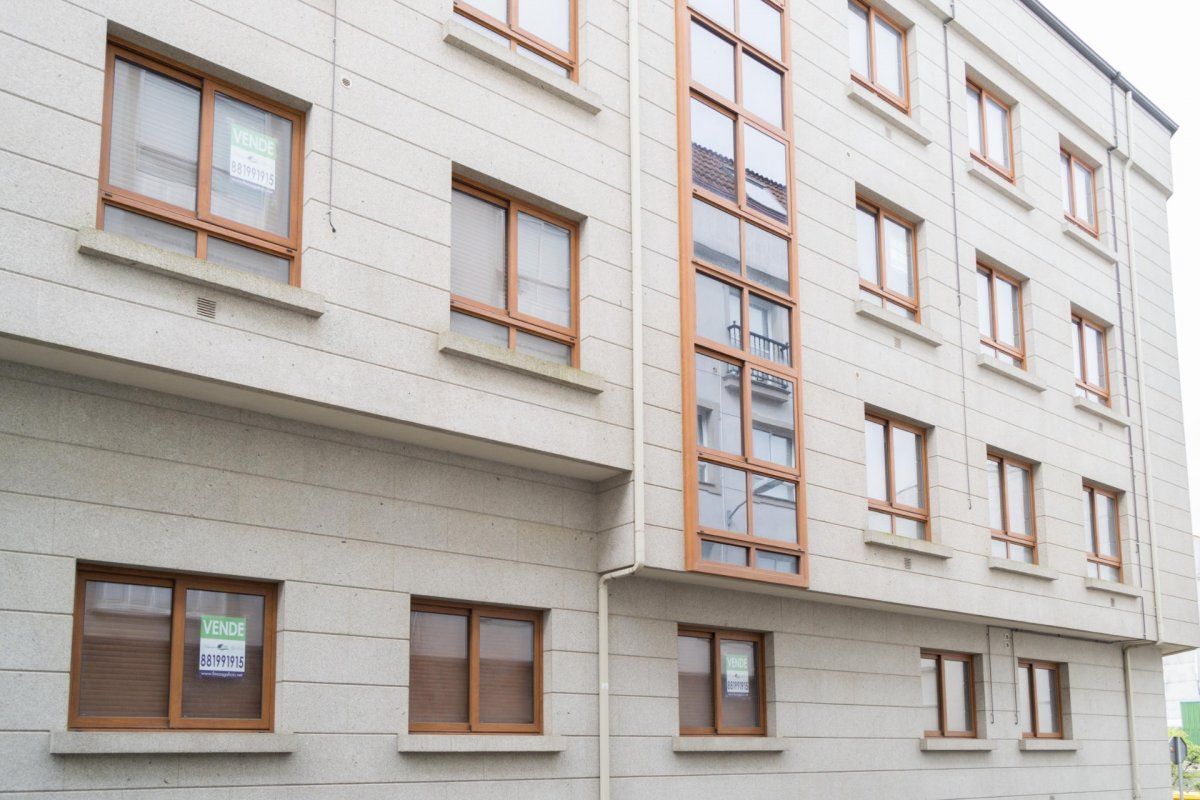Exterior view of Flat for sale in Melide  with Heating