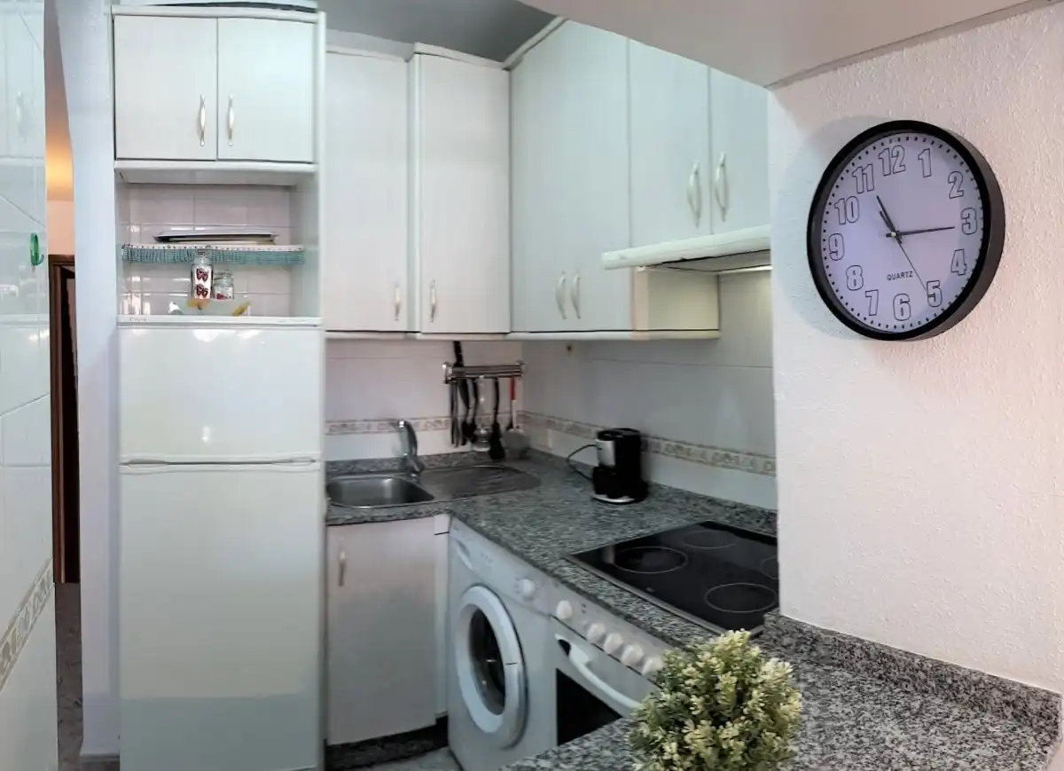 Cocina de Piso de alquiler en Arona con Amueblado y Balcón