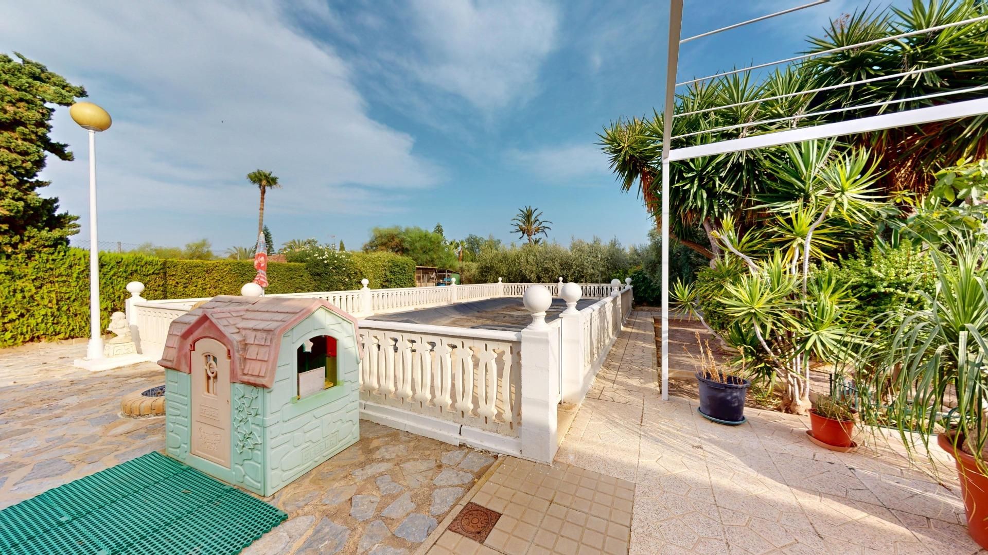 Garden of House or chalet for sale in Elche / Elx  with Private garden and Swimming Pool