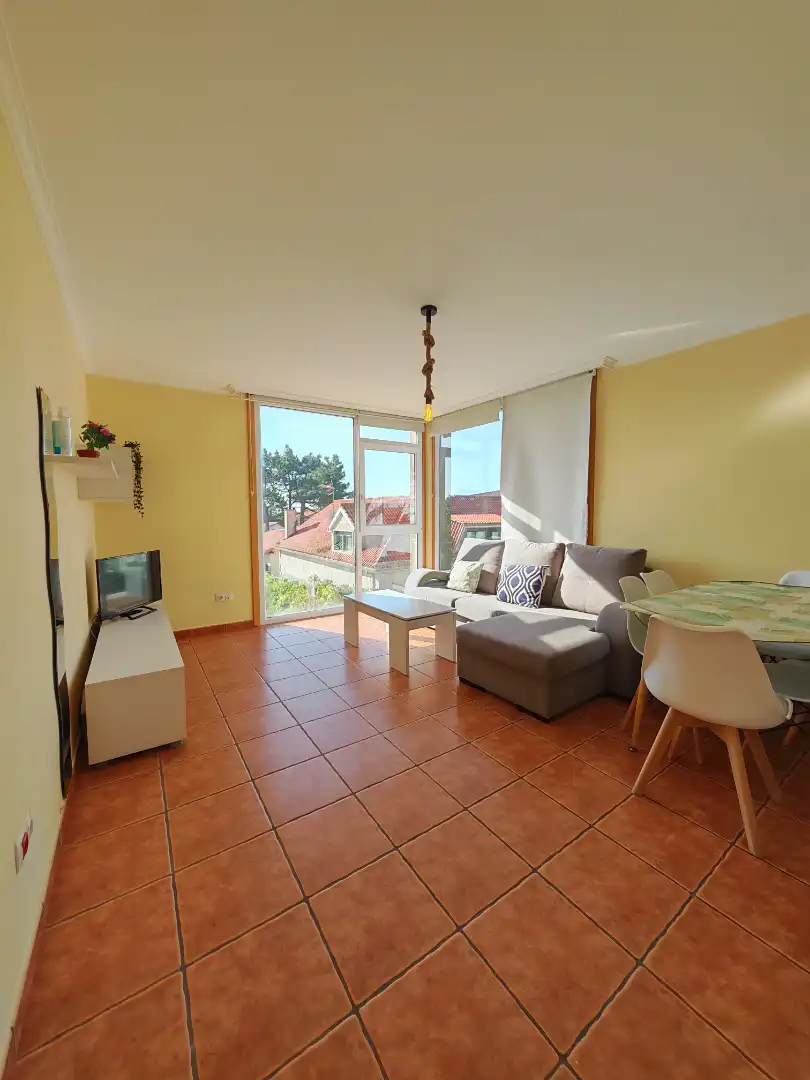 Living room of Apartments for rent in Fisterra  with Furnished, Oven and Washing machine