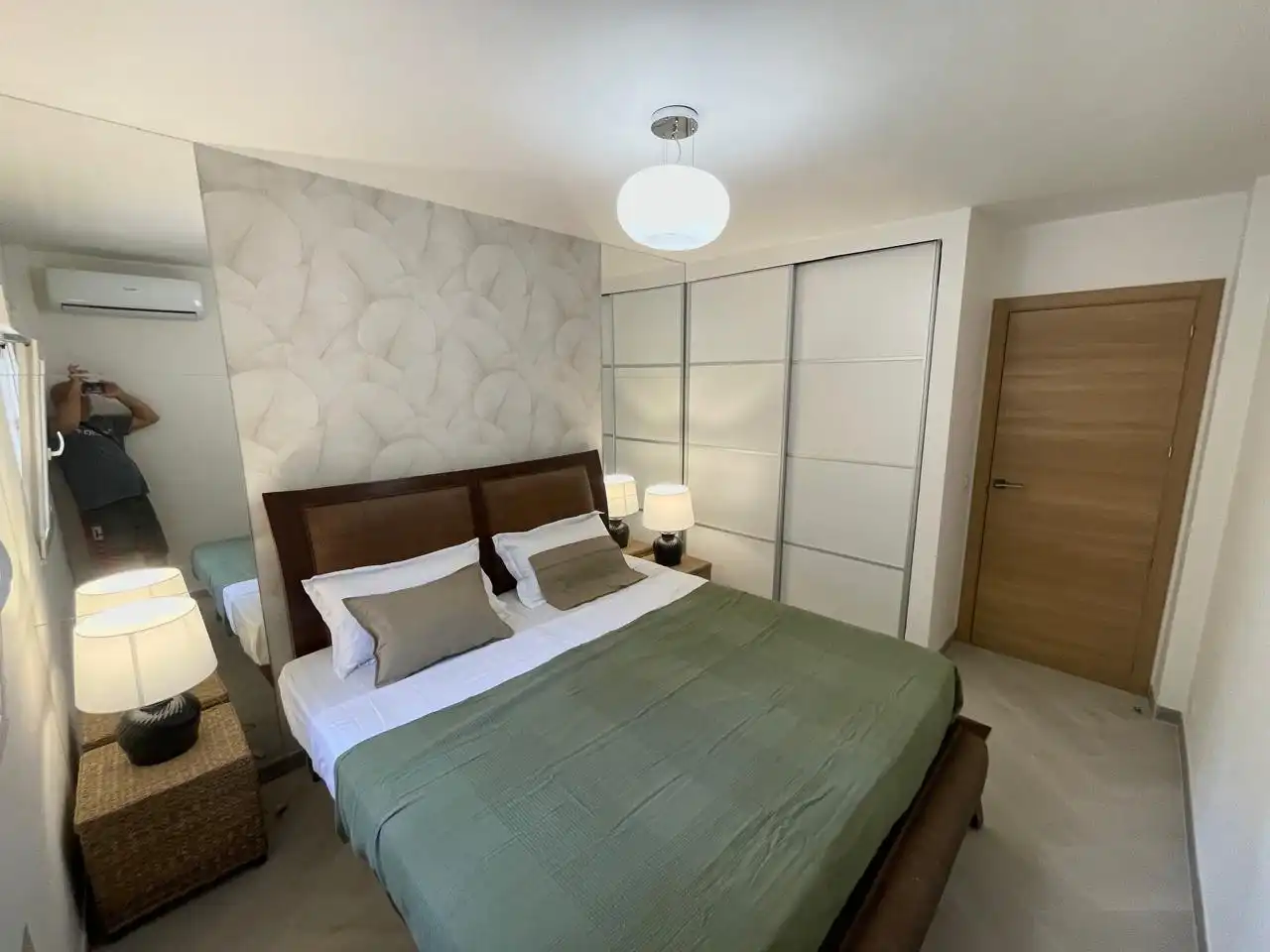 Bedroom of Apartments for rent in Estepona  with Air Conditioner, Heating and Terrace