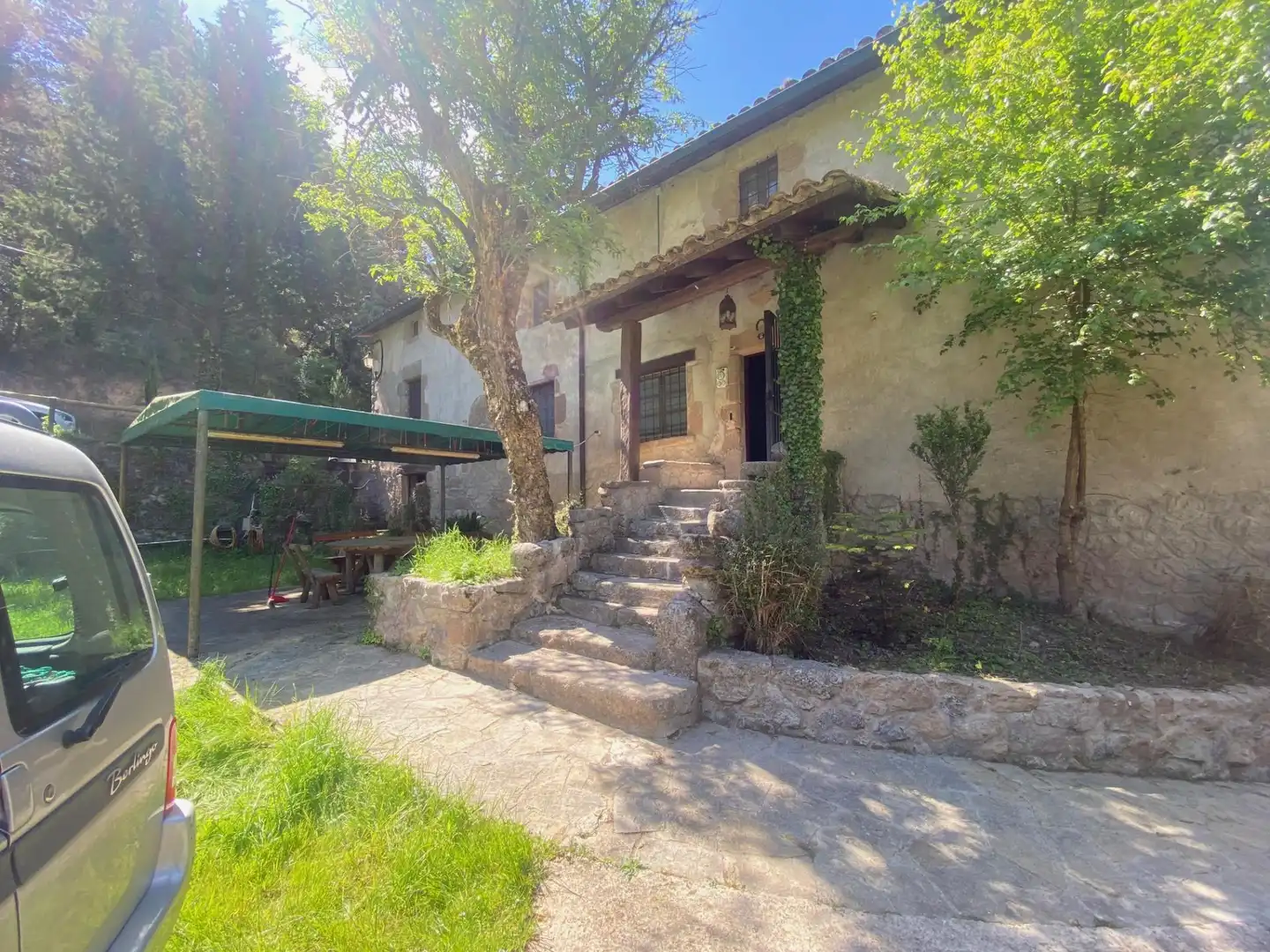Vista exterior de Finca rústica en venta en La Quar con Calefacción y Jardín privado