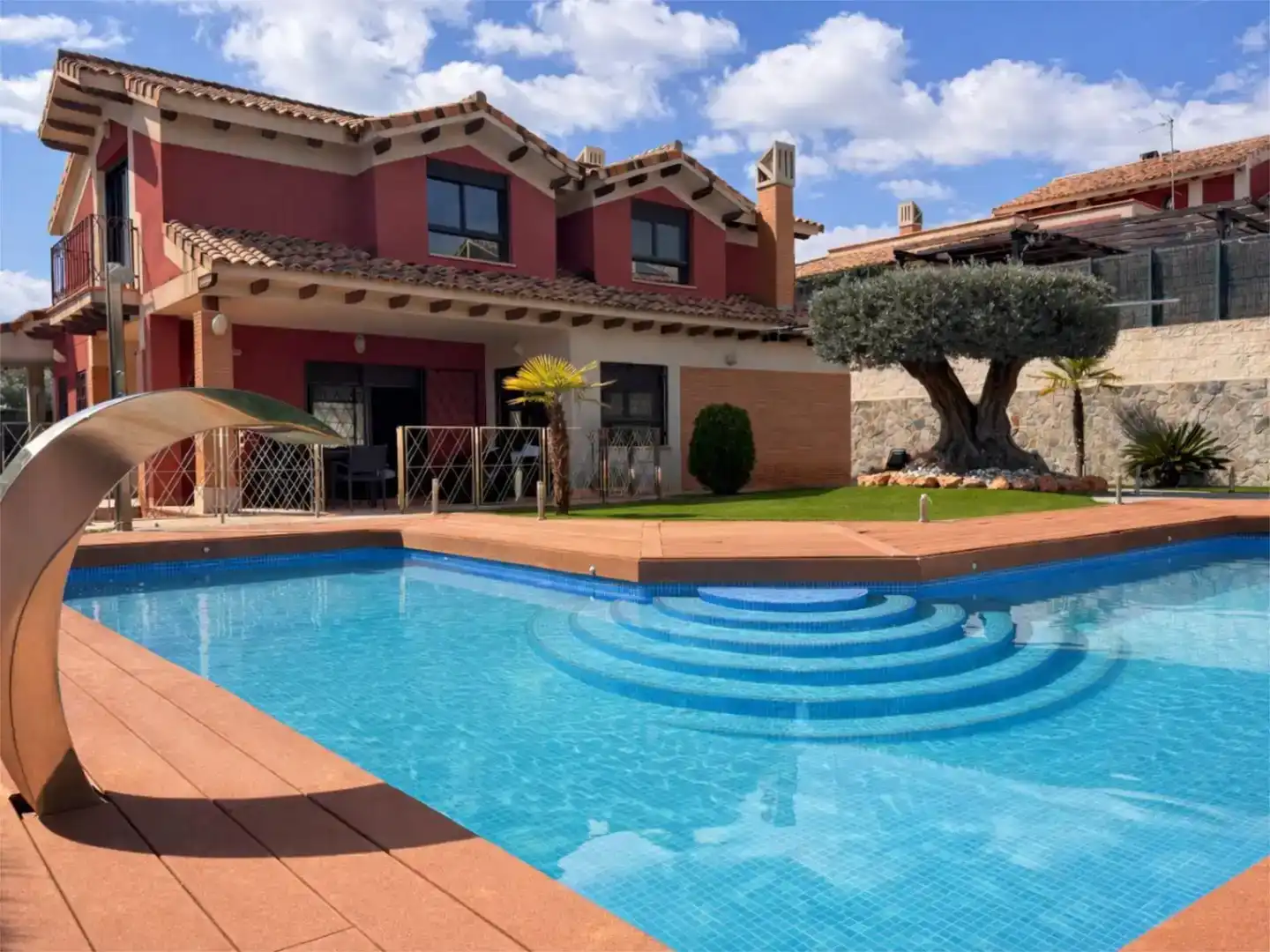 Piscina de Casa o xalet en venda en  Murcia Capital amb Piscina