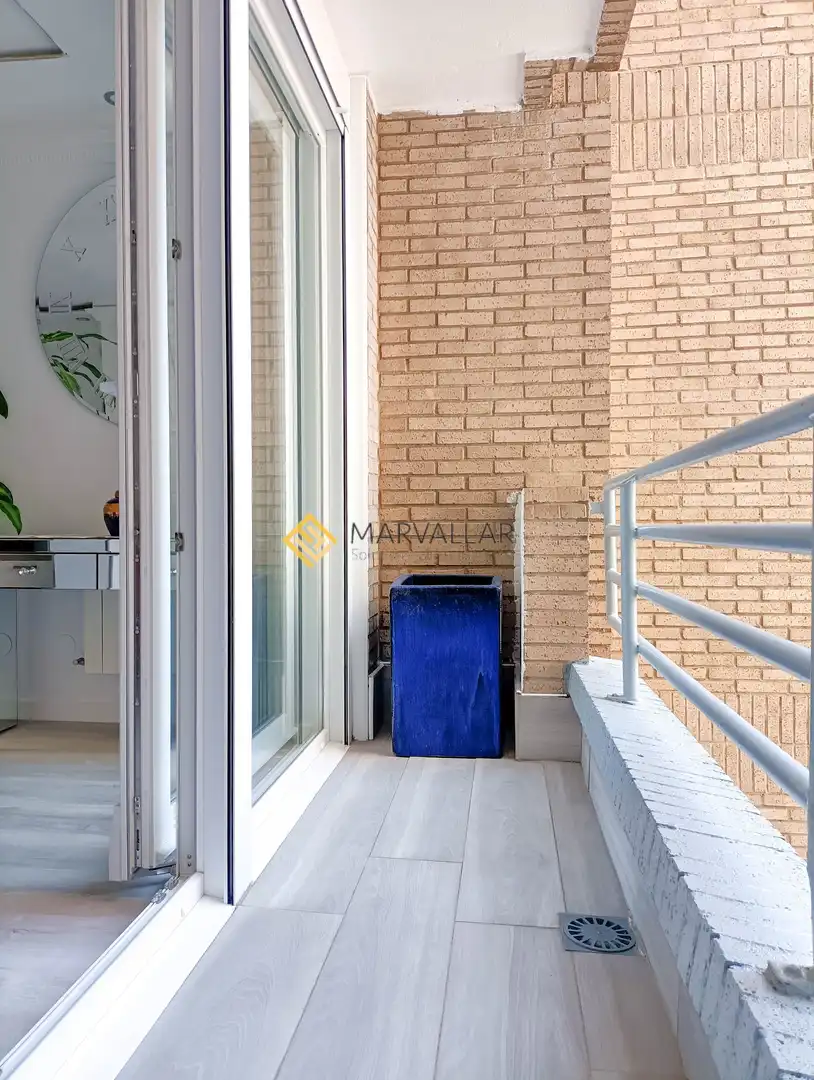Balcony of Flat for sale in Santander  with Heating, Terrace and Storage room