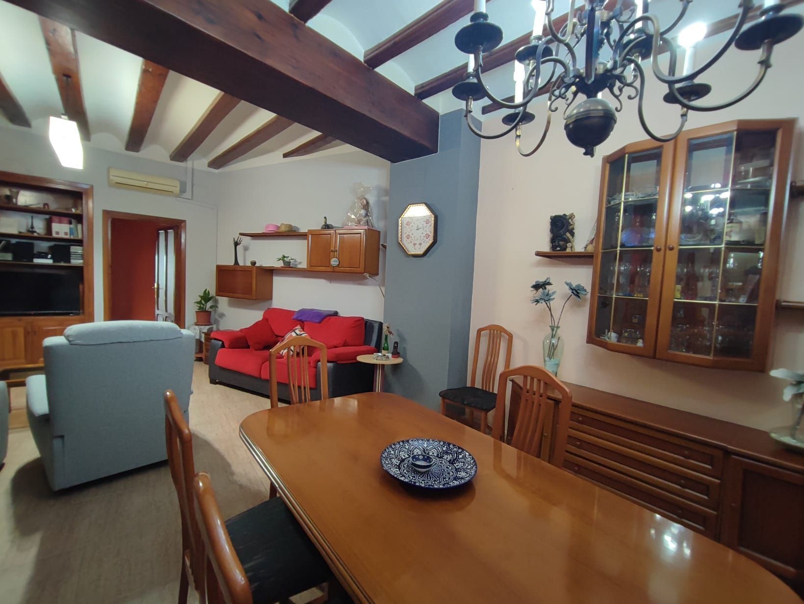 Dining room of House or chalet for sale in Sueca  with Air Conditioner and Terrace