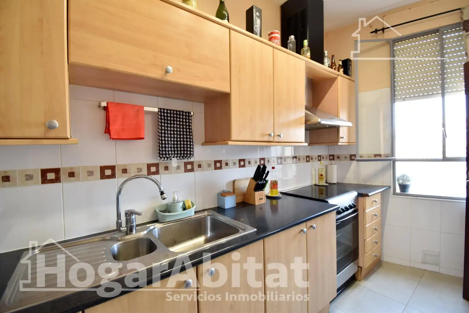 Kitchen of Flat for sale in Beniarjó  with Air Conditioner, Heating and Balcony