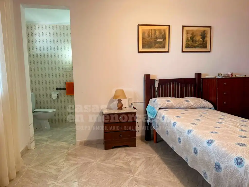 Bedroom of Ground floor for sale in Es Castell  with Private garden and Terrace