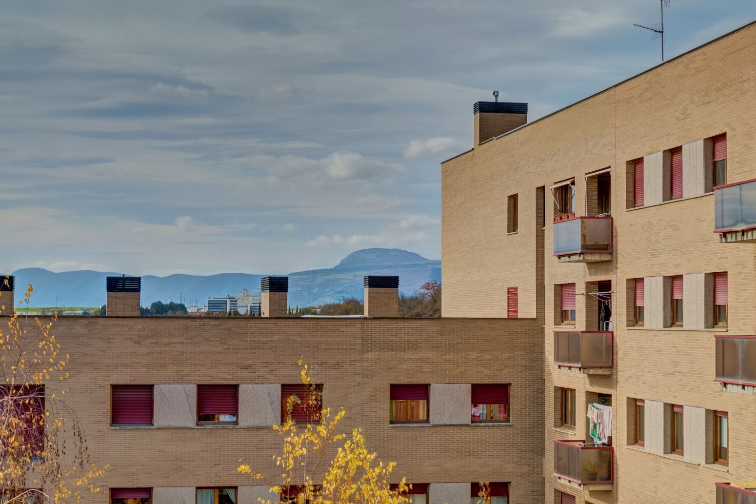 Exterior view of Flat for sale in  Pamplona / Iruña  with Heating, Private garden and Terrace