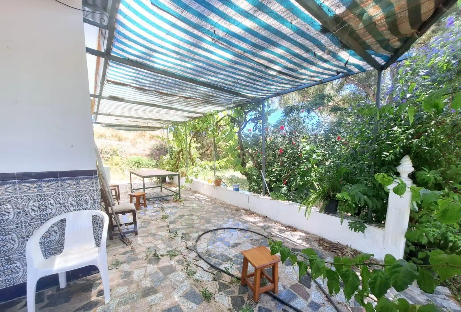 Terrasse von Wohnungen zum Verkauf in Coín mit Privatgarten und Abstellraum