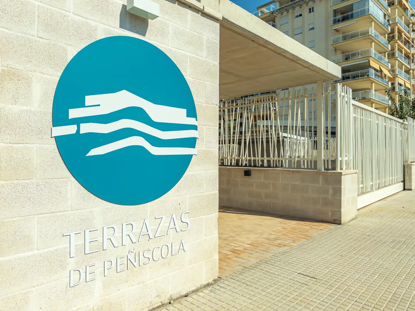 Vista exterior de Ático en venta en Peñíscola / Peníscola con Calefacción, Jardín privado y Terraza