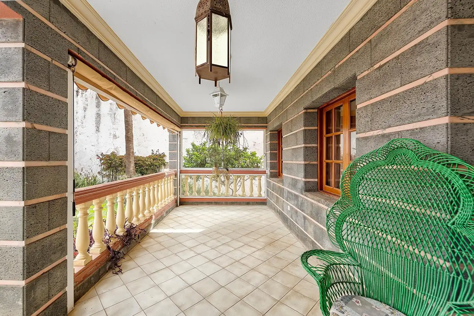Terrassa de Casa o xalet en venda en Las Palmas de Gran Canaria amb Aire condicionat, Jardí privat i Terrassa