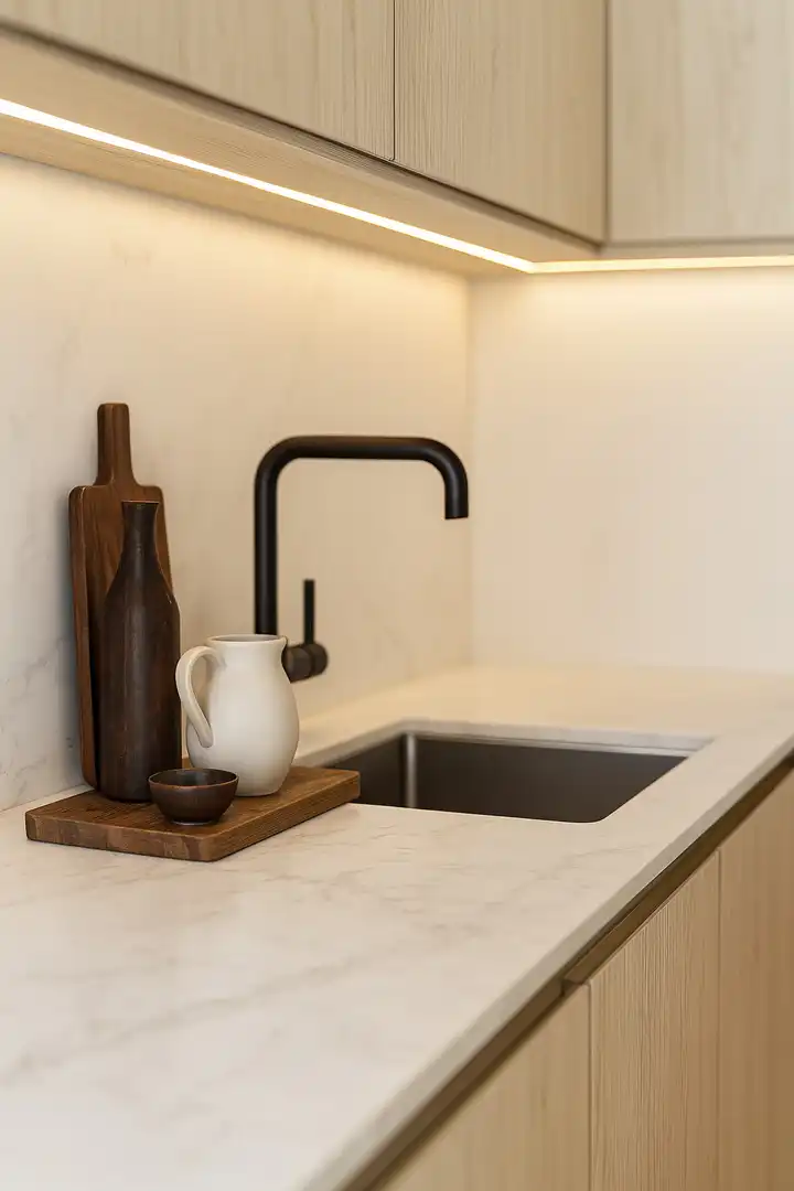 Cocina de Apartamento en venta en Fuengirola con Aire acondicionado, Terraza y Piscina