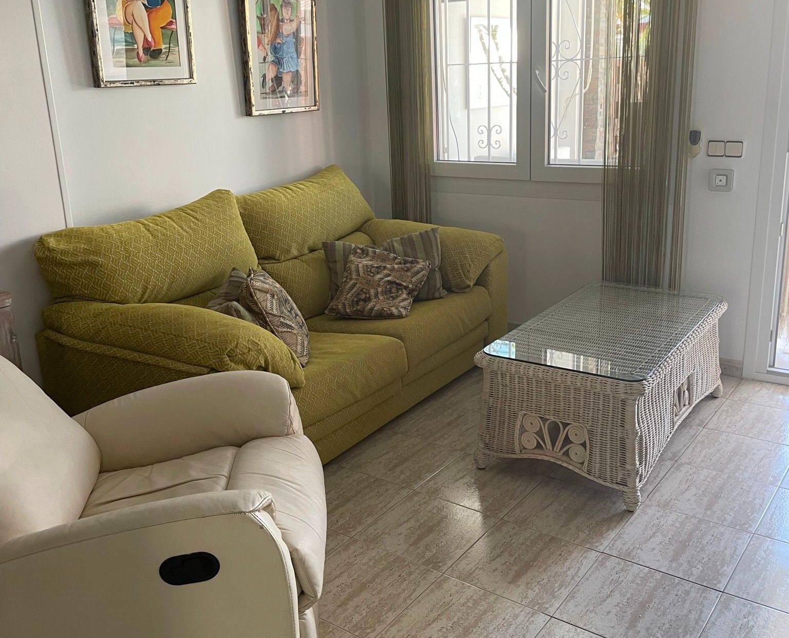 Sala d'estar de Casa o xalet en venda en El Verger amb Aire condicionat, Calefacció i Terrassa