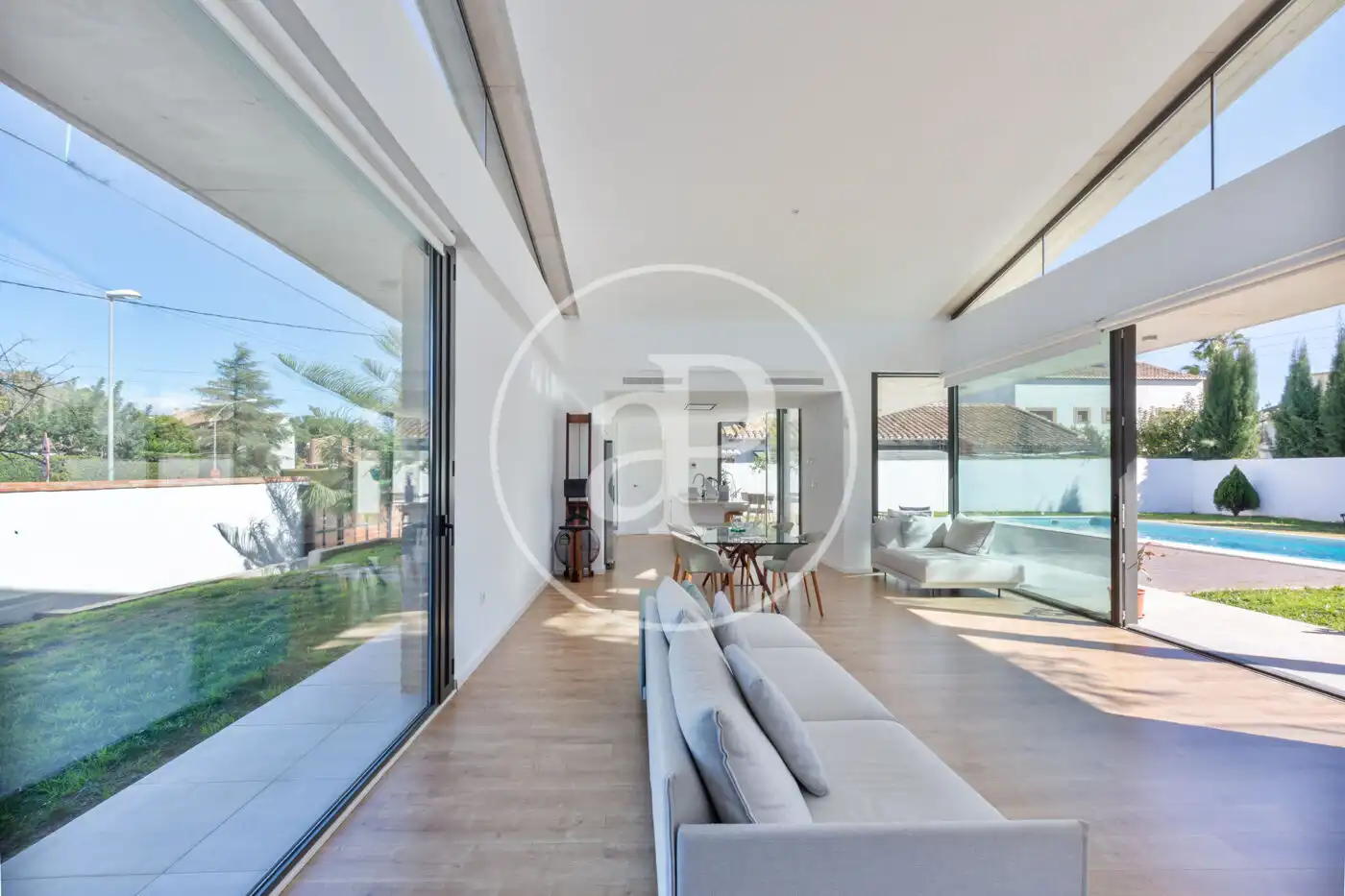 Living room of Houses for sale in L'Eliana  with Air Conditioner, Heating and Private garden