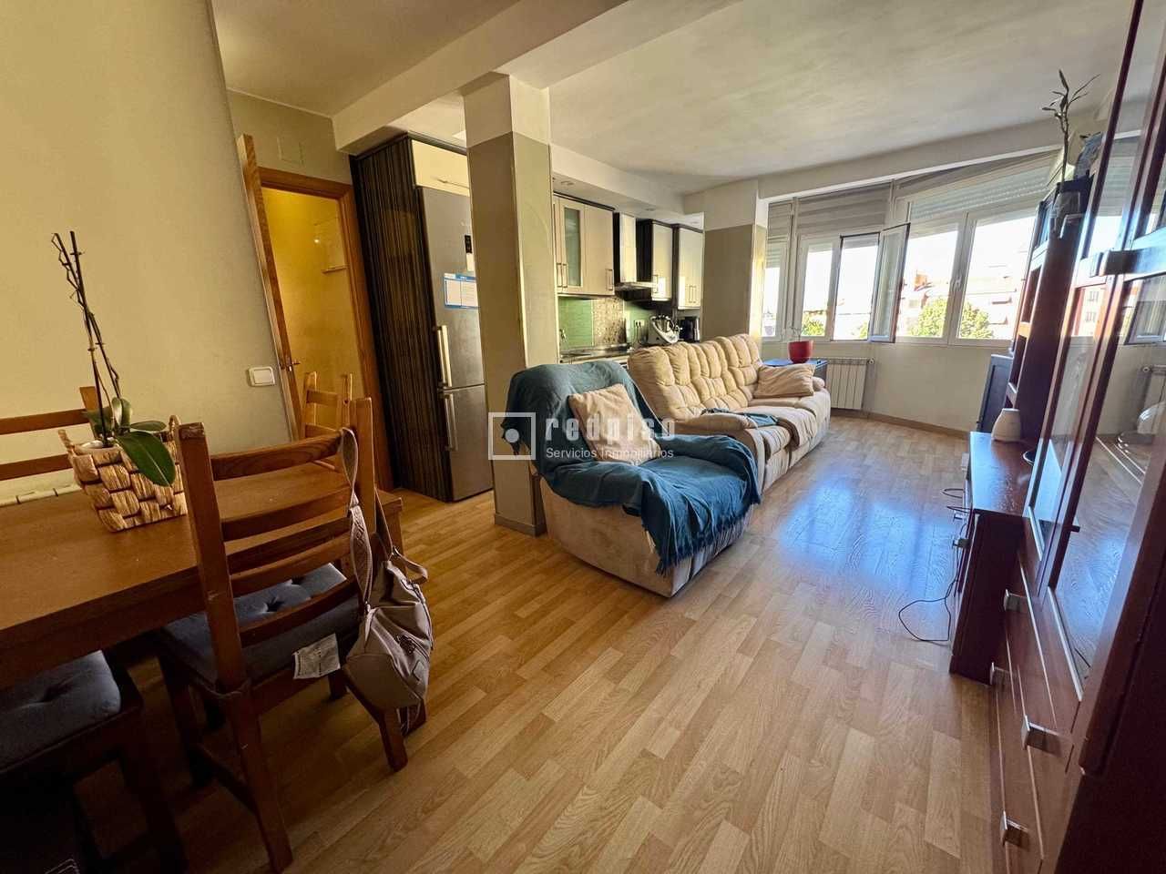 Exterior view of Flat for sale in  Madrid Capital  with Air Conditioner, Heating and Parquet flooring