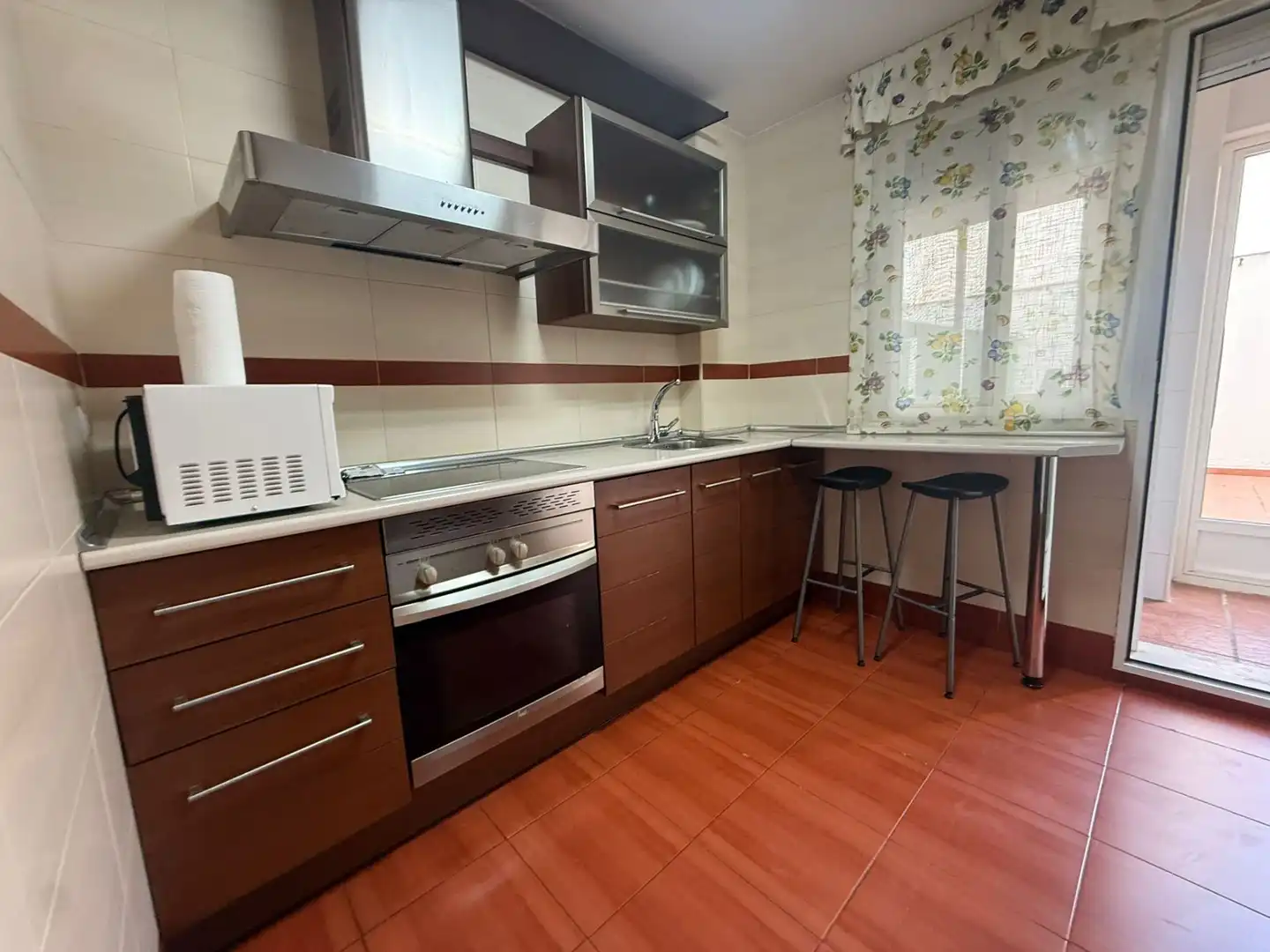 Kitchen of Flat for sale in Linares  with Air Conditioner