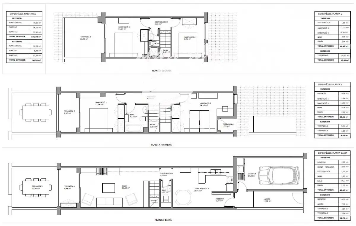 Casa amb terrassa en venda a Santa Margarita, imagen 44