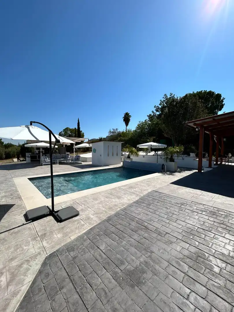 Piscina de Casa o xalet en venda en Cártama amb Aire condicionat, Calefacció i Jardí privat