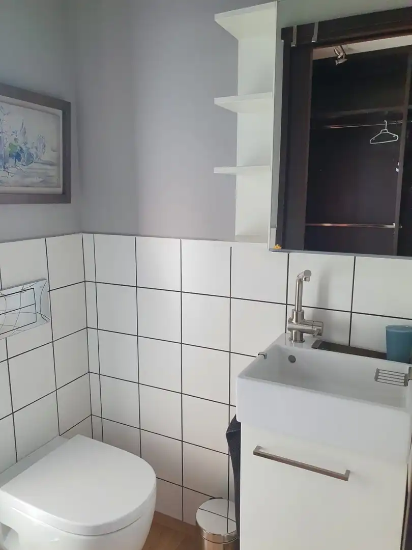 Bathroom of Houses for sale in Sabadell  with Air Conditioner, Heating and Parquet flooring