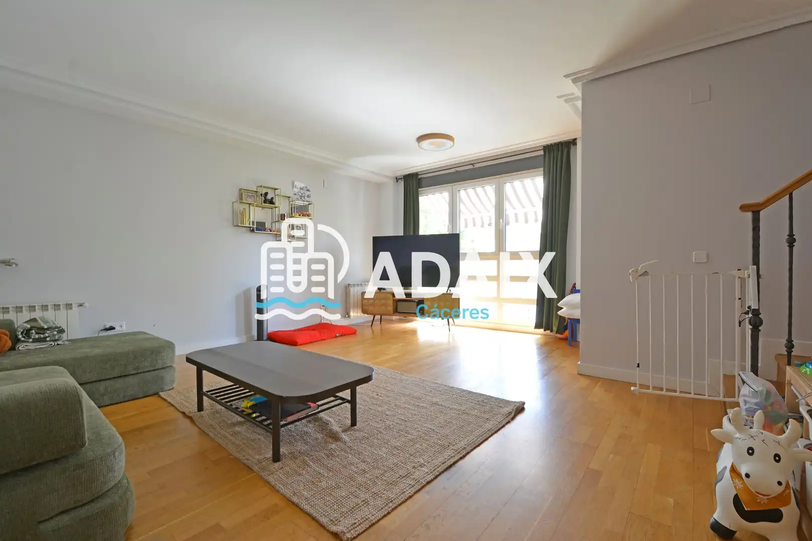 Sala d'estar de Pis en venda en Cáceres amb Aire condicionat, Calefacció i Terrassa
