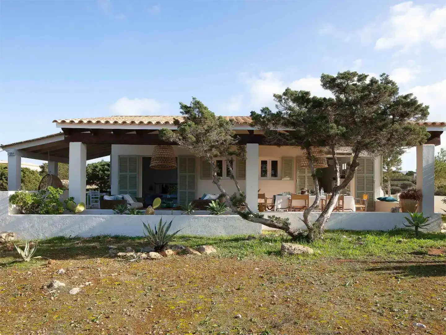 Vista exterior de Casa o xalet en venda en Formentera amb Aire condicionat