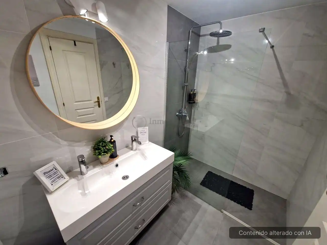 Bathroom of Flat for rent in Arico  with Furnished, Internet and Community pool