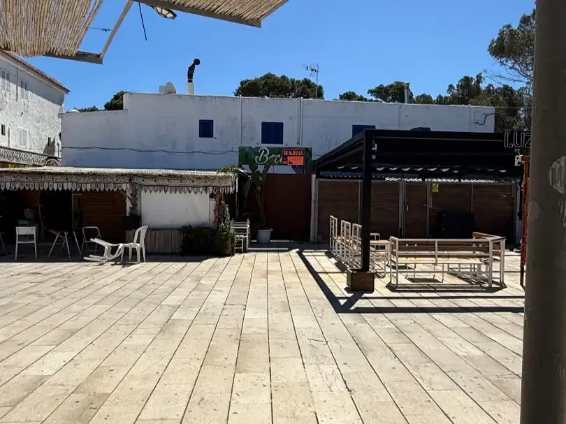 Terrasse von Geschaftsraum zur Miete in Formentera