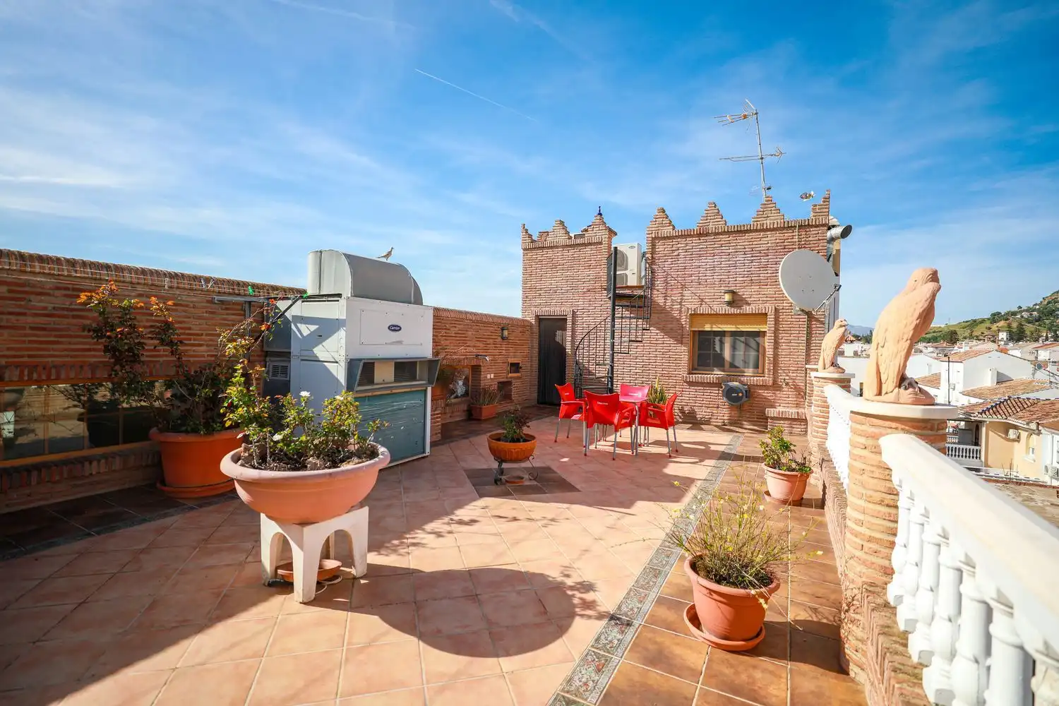 Terraza de Casa o chalet en venta en Pizarra con Aire acondicionado, Calefacción y Jardín privado
