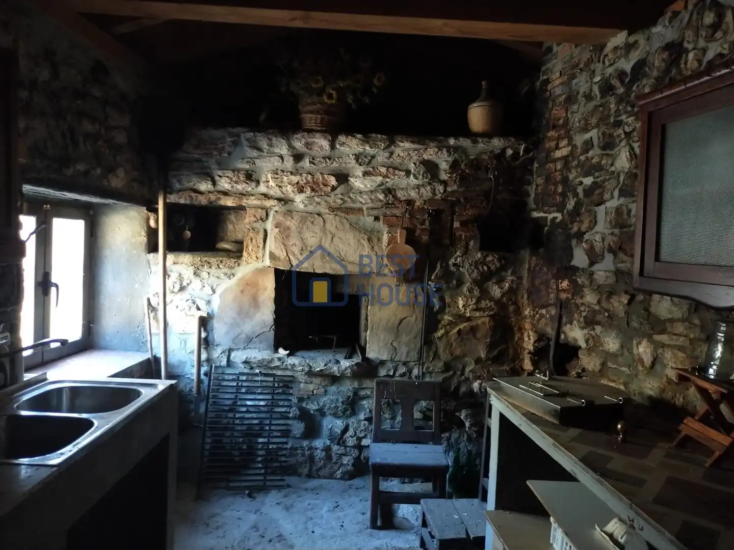 Cocina de Casa o chalet en venta en Boñar con Jardín privado