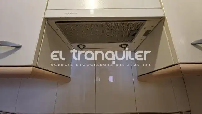 Kitchen of Flat for rent in Madrid  with Air Conditioner, Swimming Pool and Washing machine