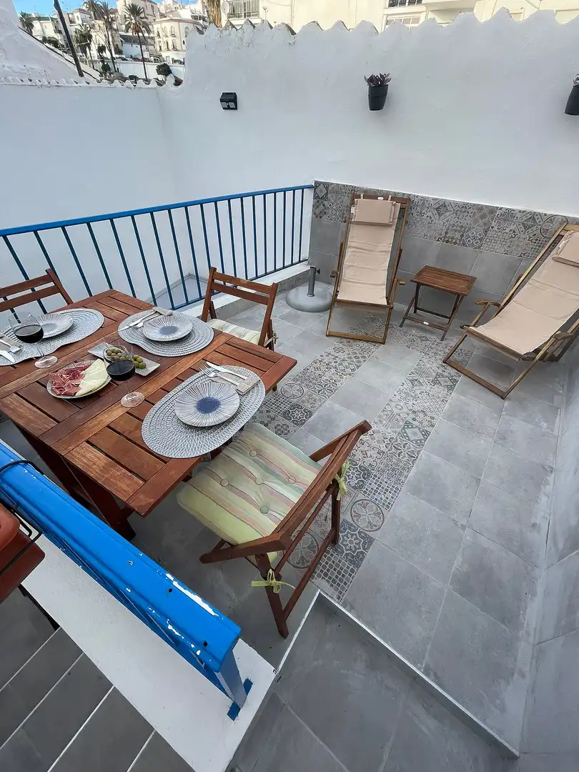 Terrassa de Casa o xalet en venda en Torrox amb Aire condicionat i Terrassa
