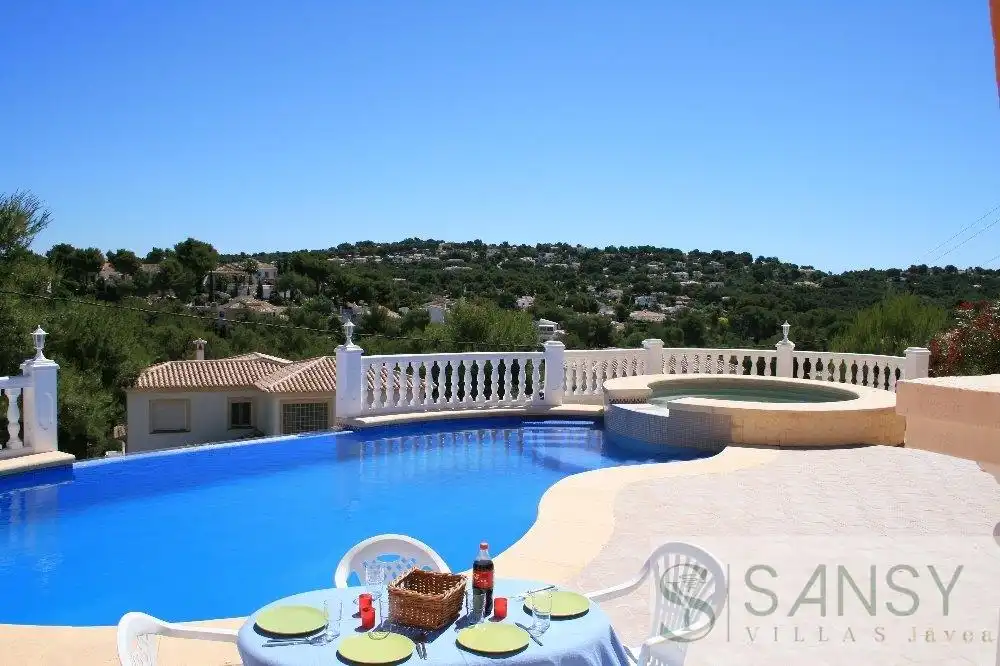 Swimming pool of Houses for sale in Jávea / Xàbia  with Air Conditioner, Heating and Terrace