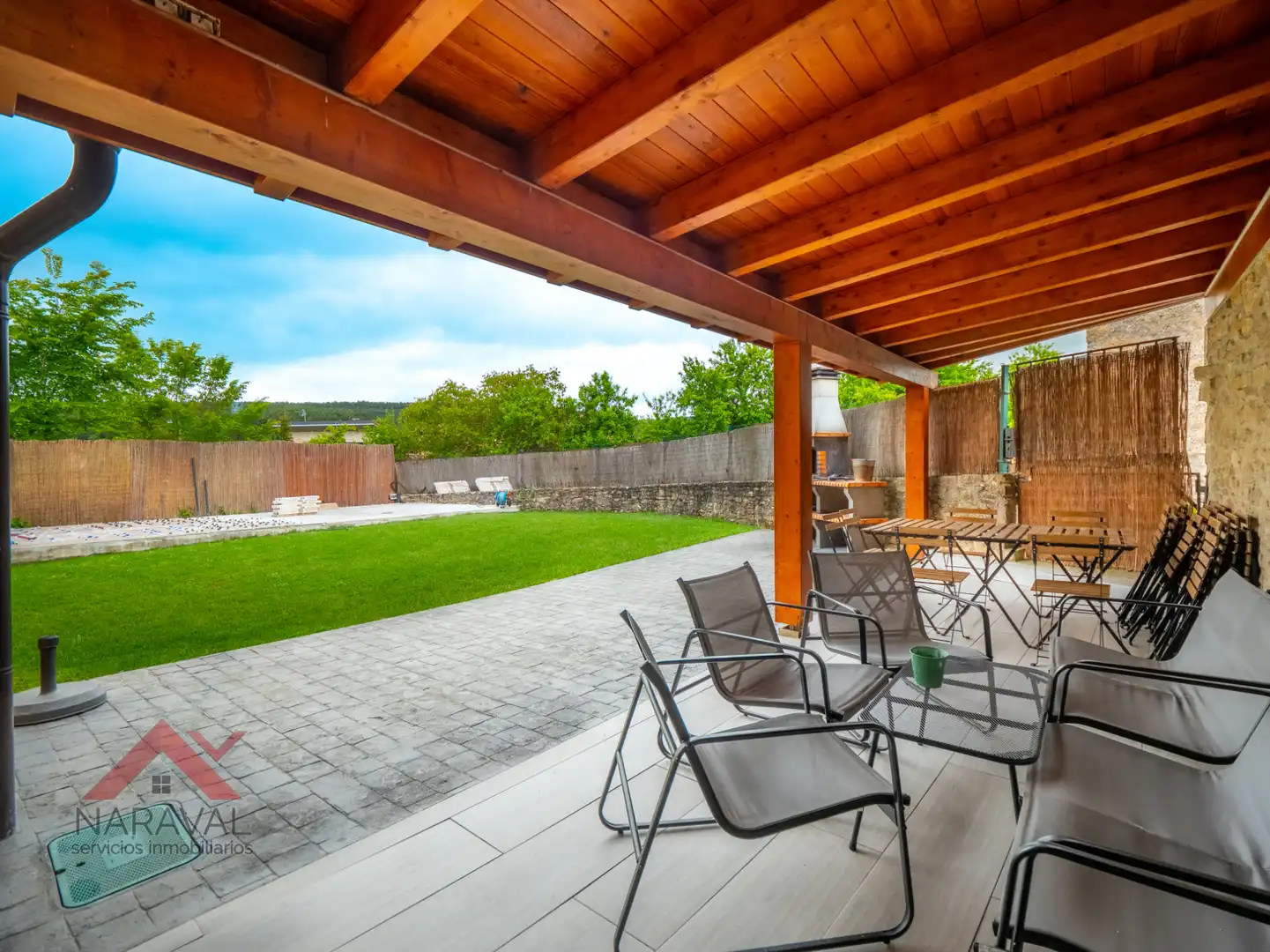 Terrassa de Casa o xalet en venda en Valdegovia / Gaubea amb Calefacció, Jardí privat i Terrassa