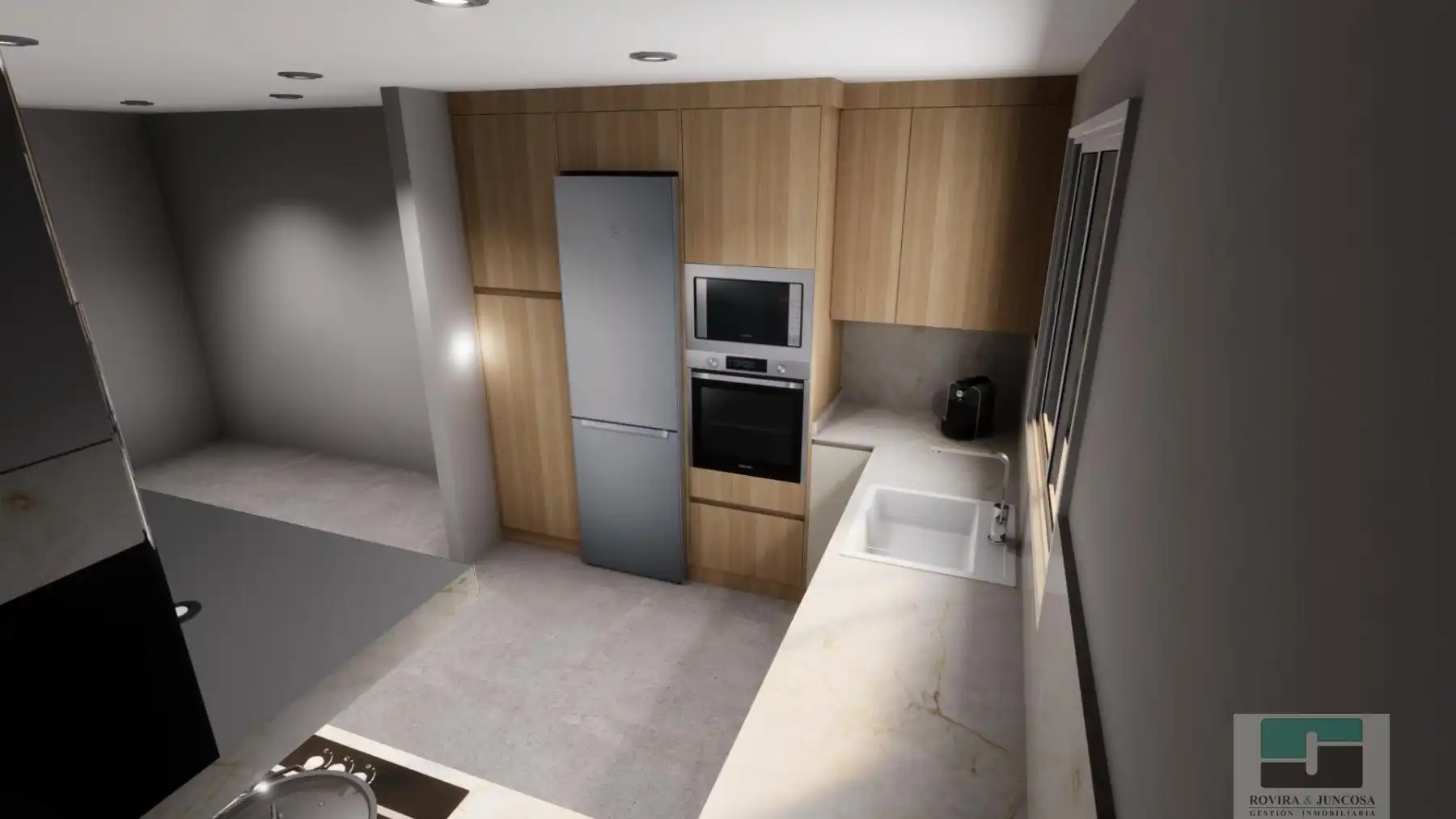 Kitchen of Houses for rent in Castelldefels  with Air Conditioner, Heating and Parquet flooring