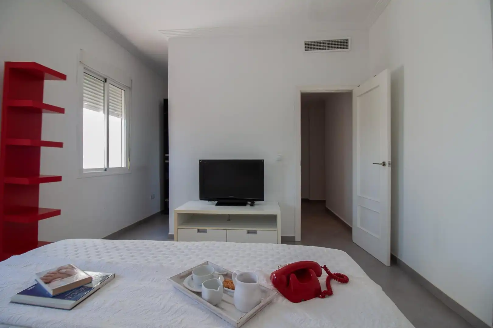 Bedroom of Duplexes for sale in Tomares  with Air Conditioner, Terrace and Balcony