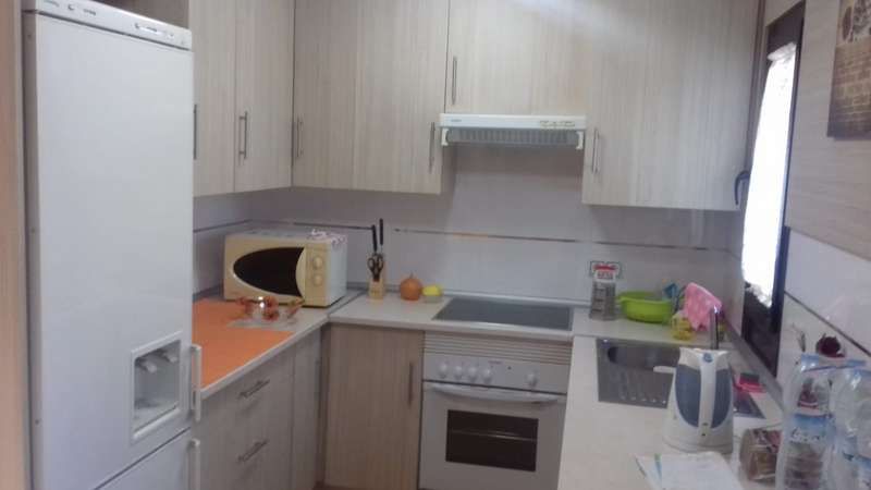 Kitchen of Flat to rent in Roquetas de Mar  with Air Conditioner, Terrace and Furnished