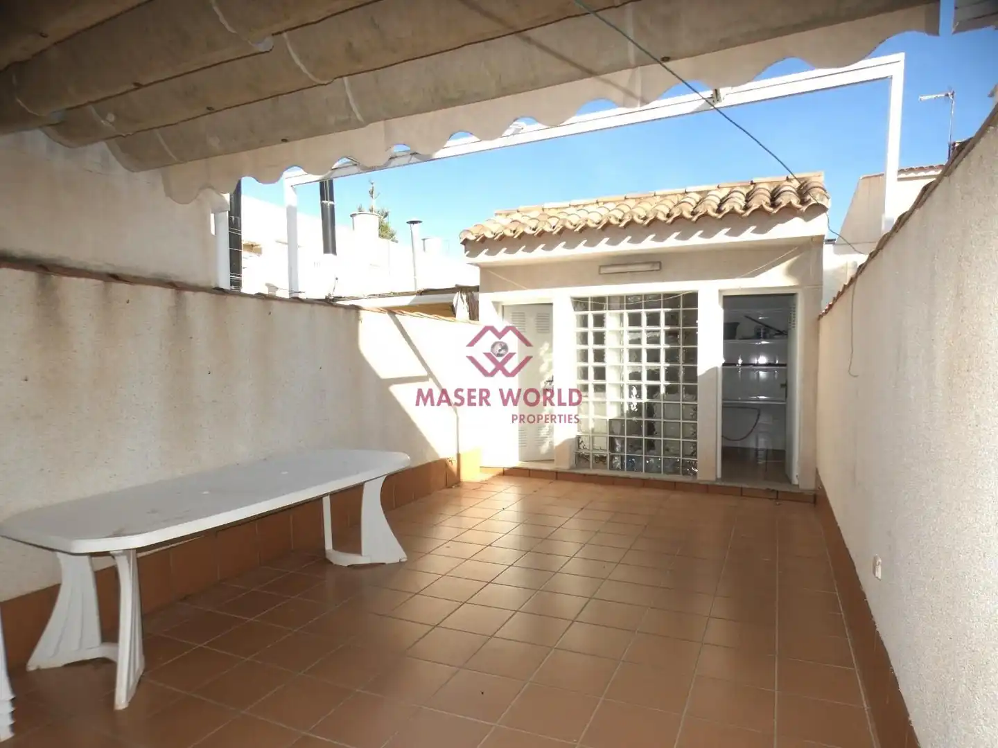 Terraza de Dúplex en venta en Mazarrón con Aire acondicionado y Amueblado