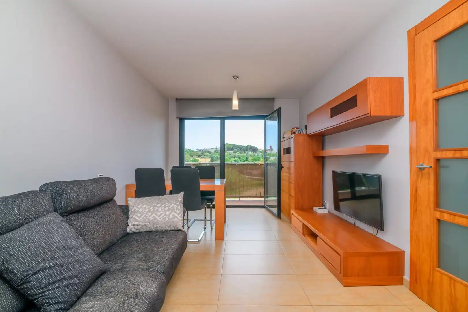 Sala de estar de Dúplex en venta en Manresa con Aire acondicionado, Calefacción y Terraza