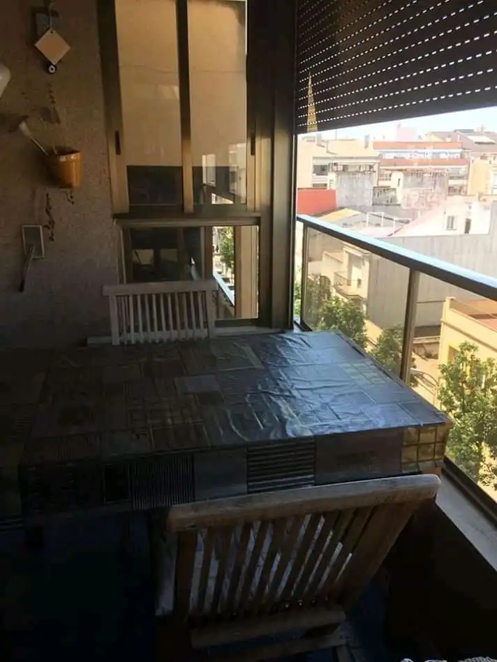 Terrasse von Wohnung zur Miete in Vilanova i la Geltrú mit Heizung, Terrasse und Möbliert