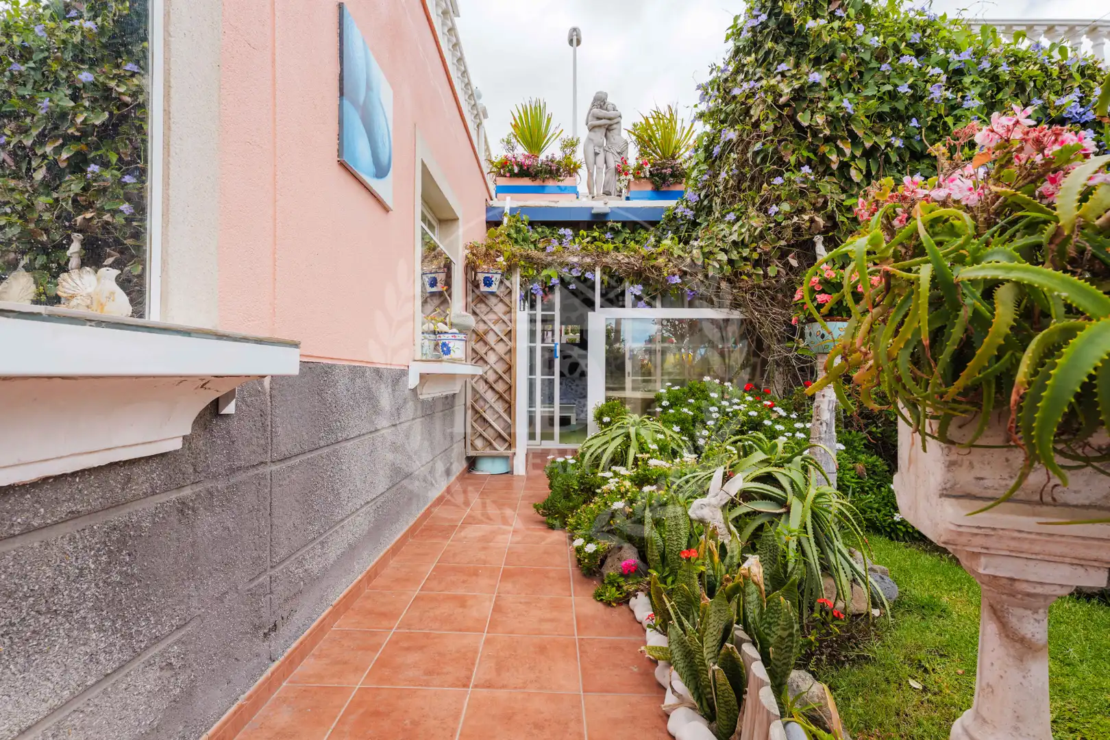 Jardín de Casa o chalet en venta en Granadilla de Abona con Aire acondicionado, Calefacción y Jardín privado