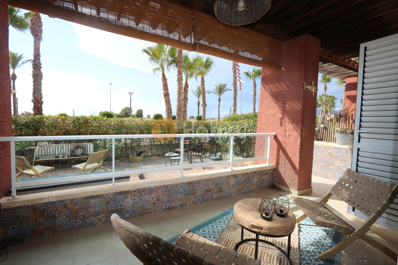 Terrassa de Planta baixa en venda en Fuente Álamo de Murcia amb Aire condicionat, Calefacció i Jardí privat